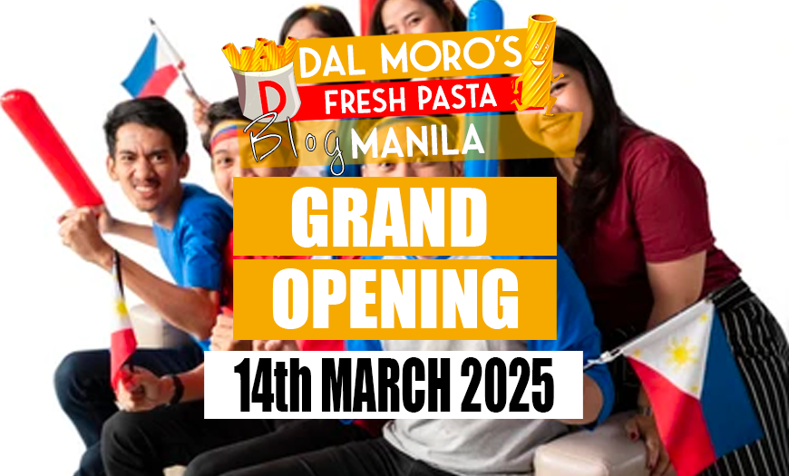 Dal Moro's Manila Grand Opening