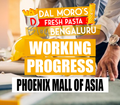 Dal Moro's Phoenix Mall of Asia Working Progress